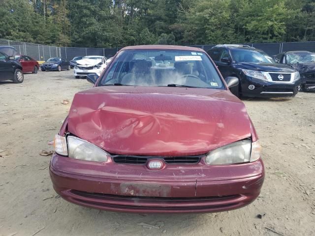 2002 Chevrolet GEO Prizm Base