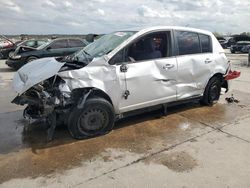 Salvage cars for sale at Grand Prairie, TX auction: 2009 Nissan Versa S