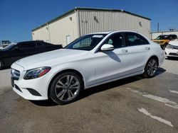 Salvage cars for sale at Haslet, TX auction: 2019 Mercedes-Benz C300