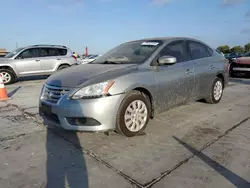 Salvage cars for sale at Grand Prairie, TX auction: 2014 Nissan Sentra S