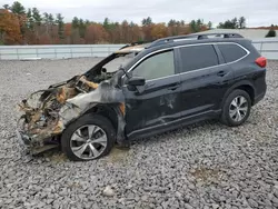 Salvage cars for sale from Copart Windham, ME: 2019 Subaru Ascent Premium