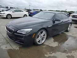 Salvage cars for sale at Riverview, FL auction: 2016 BMW 640 I Gran Coupe