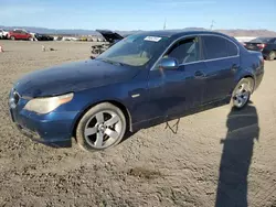 Salvage cars for sale at American Canyon, CA auction: 2006 BMW 530 I