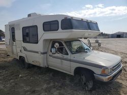 Salvage cars for sale from Copart Arcadia, FL: 1990 Toyota Pickup Cab Chassis Super Long Wheelbase