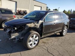 Chevrolet salvage cars for sale: 2016 Chevrolet Traverse LT