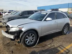 2007 Infiniti FX35 en venta en Woodhaven, MI