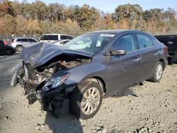 Nissan salvage cars for sale: 2019 Nissan Sentra S