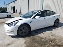 Salvage cars for sale from Copart Apopka, FL: 2021 Tesla Model 3