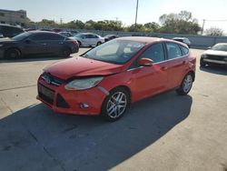 Salvage cars for sale at Wilmer, TX auction: 2012 Ford Focus SEL