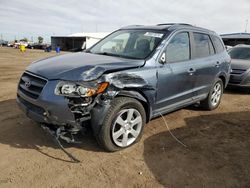 Salvage cars for sale from Copart Brighton, CO: 2009 Hyundai Santa FE SE