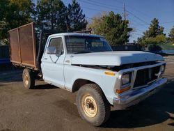 Salvage trucks for sale at Brighton, CO auction: 1979 Ford F250