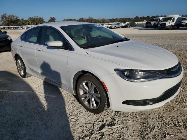 2016 Chrysler 200 LX