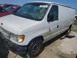 Ford Vehiculos salvage en venta: 2002 Ford Econoline E150 Van