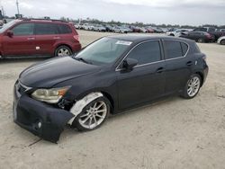 Salvage cars for sale from Copart Arcadia, FL: 2012 Lexus CT 200