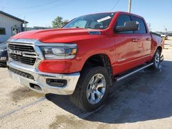 Salvage cars for sale at Pekin, IL auction: 2019 Dodge RAM 1500 BIG HORN/LONE Star