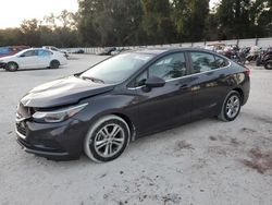 Salvage cars for sale from Copart Ocala, FL: 2016 Chevrolet Cruze LT