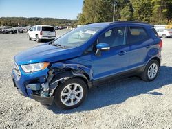 Salvage cars for sale at Concord, NC auction: 2018 Ford Ecosport SE