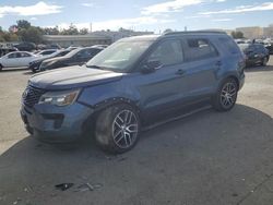 Salvage cars for sale at Martinez, CA auction: 2018 Ford Explorer Sport