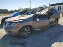 Salvage cars for sale from Copart Augusta, GA: 2014 Nissan Pathfinder S