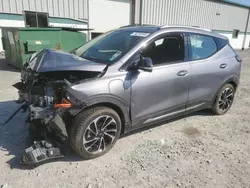 Salvage cars for sale at Leroy, NY auction: 2022 Chevrolet Bolt EUV Premier