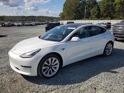 2019 Tesla Model 3 en venta en Concord, NC