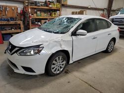 Nissan salvage cars for sale: 2017 Nissan Sentra S