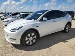 Salvage cars for sale at Arcadia, FL auction: 2021 Tesla Model Y