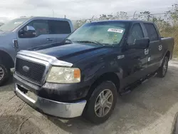 Salvage cars for sale at Arcadia, FL auction: 2007 Ford F150 Supercrew