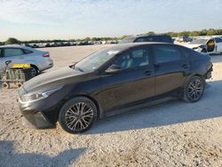 Salvage cars for sale at San Antonio, TX auction: 2023 KIA Forte GT Line