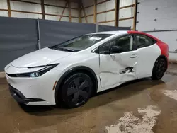 Salvage cars for sale at Columbia Station, OH auction: 2023 Toyota Prius LE