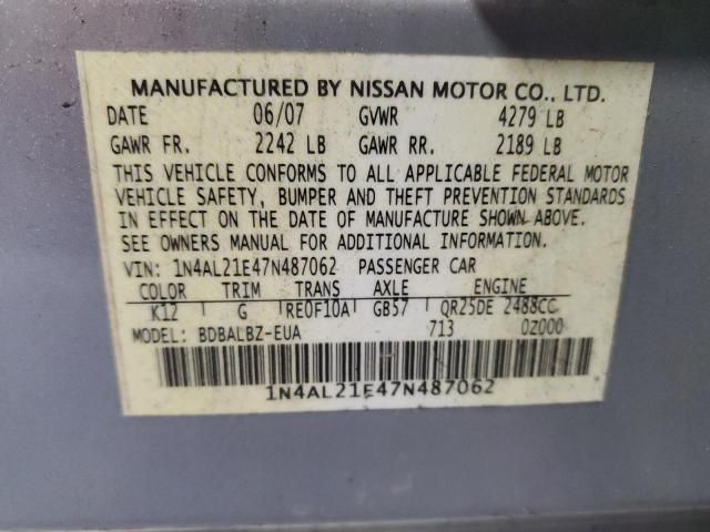 2007 Nissan Altima 2.5