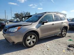 Carros salvage para piezas a la venta en subasta: 2016 Subaru Forester 2.5I Premium