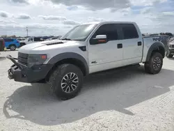 Flood-damaged cars for sale at auction: 2014 Ford F150 SVT Raptor