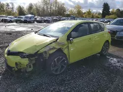 Vehiculos salvage en venta de Copart Portland, OR: 2017 Toyota Corolla IM