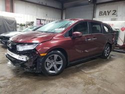 Salvage cars for sale at Elgin, IL auction: 2021 Honda Odyssey EX