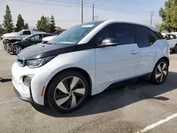 Salvage cars for sale from Copart Rancho Cucamonga, CA: 2015 BMW I3 REX