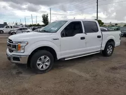 Ford salvage cars for sale: 2018 Ford F150 Supercrew