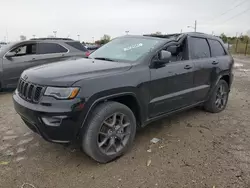 Jeep Grand Cherokee Limited salvage cars for sale: 2021 Jeep Grand Cherokee Limited