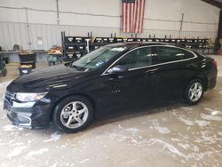 Salvage cars for sale at San Antonio, TX auction: 2016 Chevrolet Malibu LS