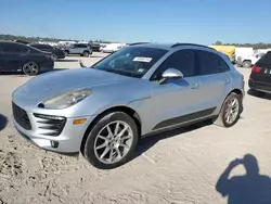 Salvage cars for sale at Houston, TX auction: 2017 Porsche Macan S