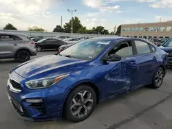 KIA salvage cars for sale: 2019 KIA Forte FE