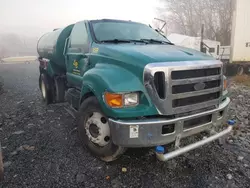 Salvage trucks for sale at Albany, NY auction: 2005 Ford F650 Super Duty