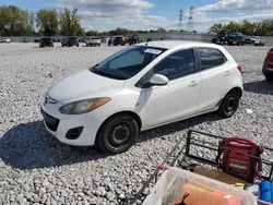 Salvage cars for sale at Barberton, OH auction: 2014 Mazda 2 Sport