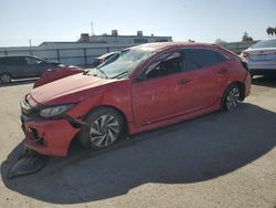 Salvage cars for sale at Bakersfield, CA auction: 2017 Honda Civic LX