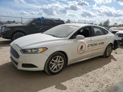 Salvage cars for sale at Houston, TX auction: 2016 Ford Fusion SE