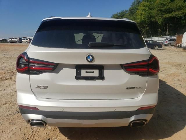 2022 BMW X3 SDRIVE30I