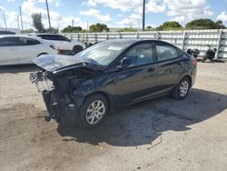 Salvage cars for sale from Copart Miami, FL: 2013 Hyundai Accent GLS