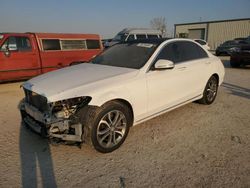 Mercedes-Benz salvage cars for sale: 2015 Mercedes-Benz C 300 4matic