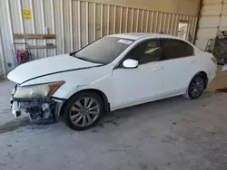 Salvage cars for sale from Copart Abilene, TX: 2012 Honda Accord EXL