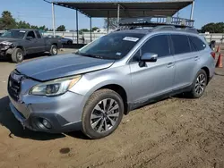 Salvage cars for sale at San Diego, CA auction: 2015 Subaru Outback 2.5I Limited